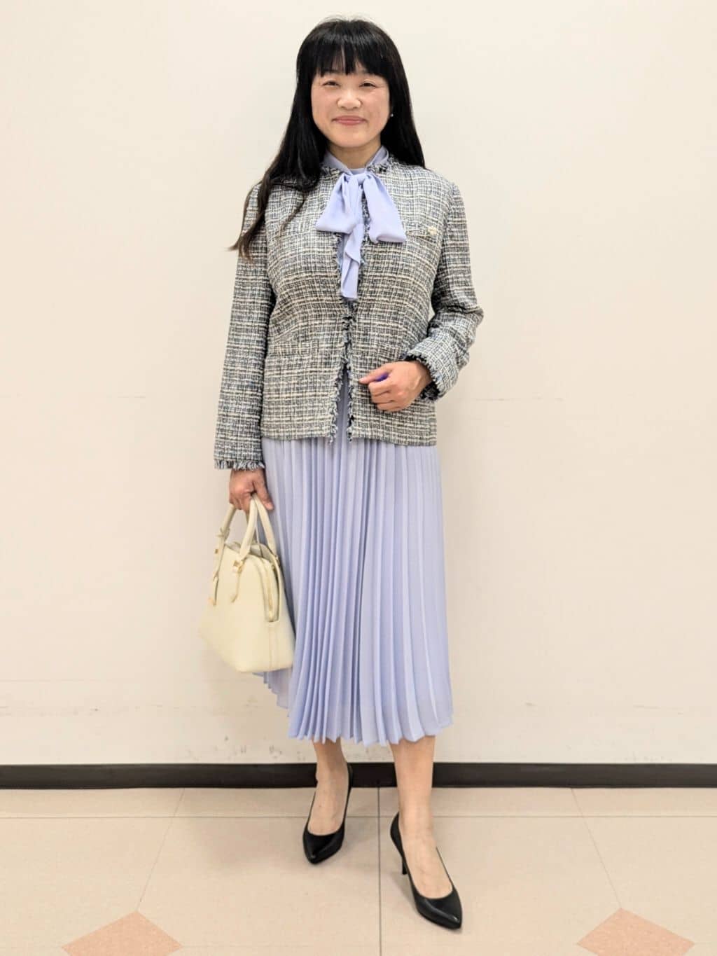 ともさんの「UNTITLED｜【仕事着/スーツ】ファンシーツイード ジャケット」を使ったコーディネート