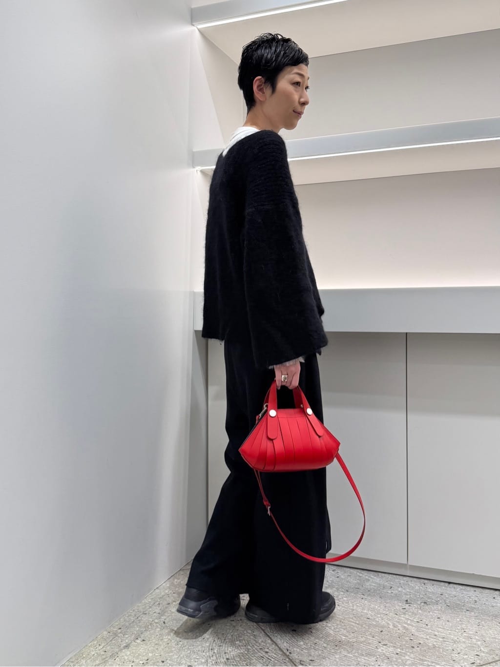 Kさんの「HIROKO HAYASHI｜OSSO VIVO（オッソ ヴィーヴォ）2wayバッグ」を使ったコーディネート