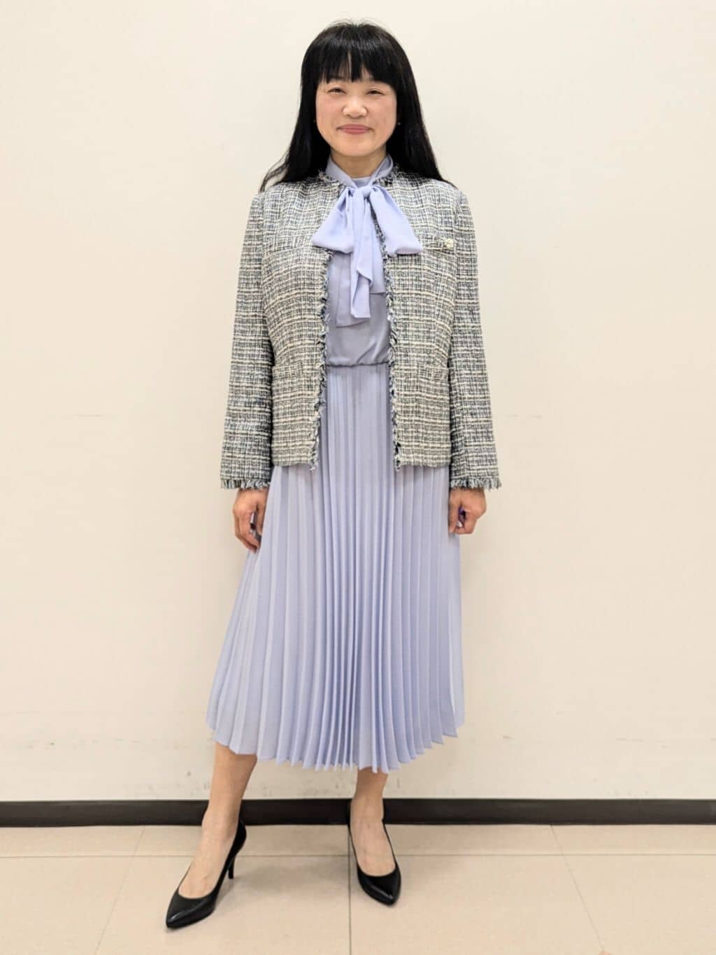 ともさんの「UNTITLED｜【仕事着/スーツ】ファンシーツイード ジャケット」を使ったコーディネート
