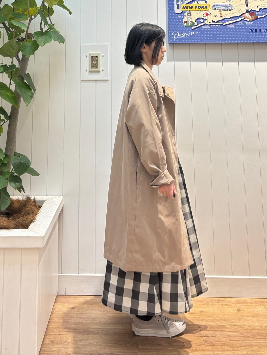 OKADAさんの「Dessin｜【4WAY/洗える】ベスト付き中綿キルトコート」を使ったコーディネート