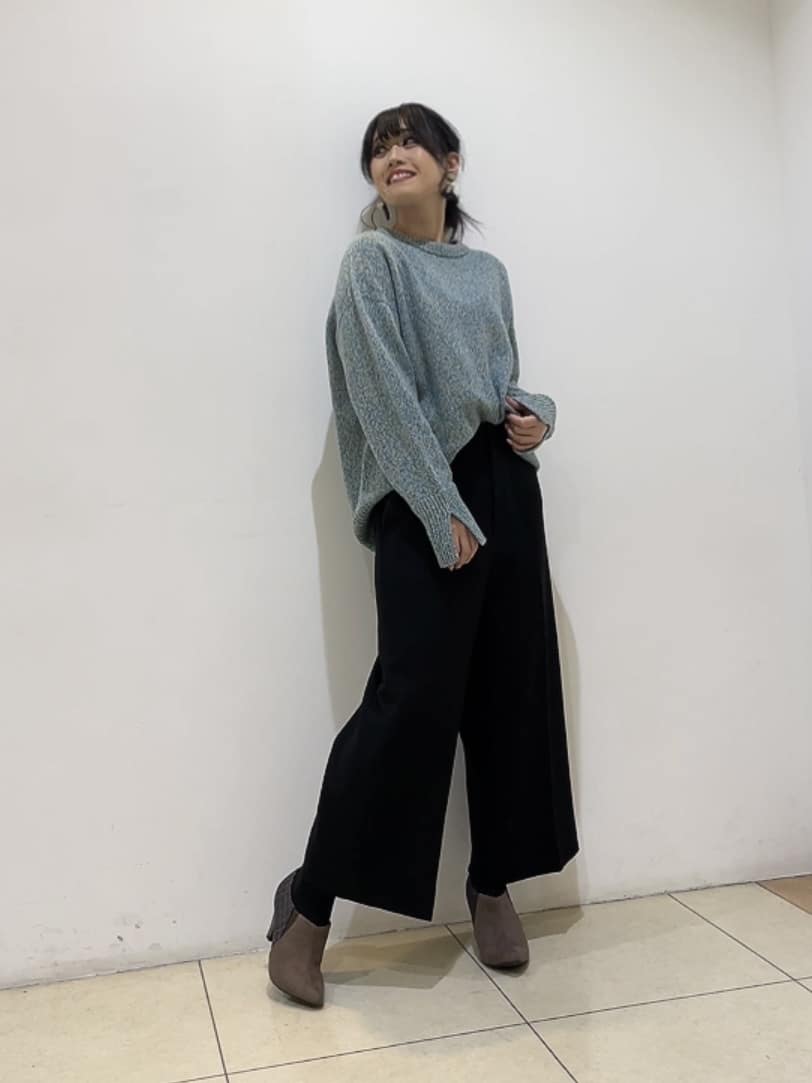 watanabeさんの「UNTITLED｜【ゆったり】三つ杢カラーニット」を使ったコーディネート
