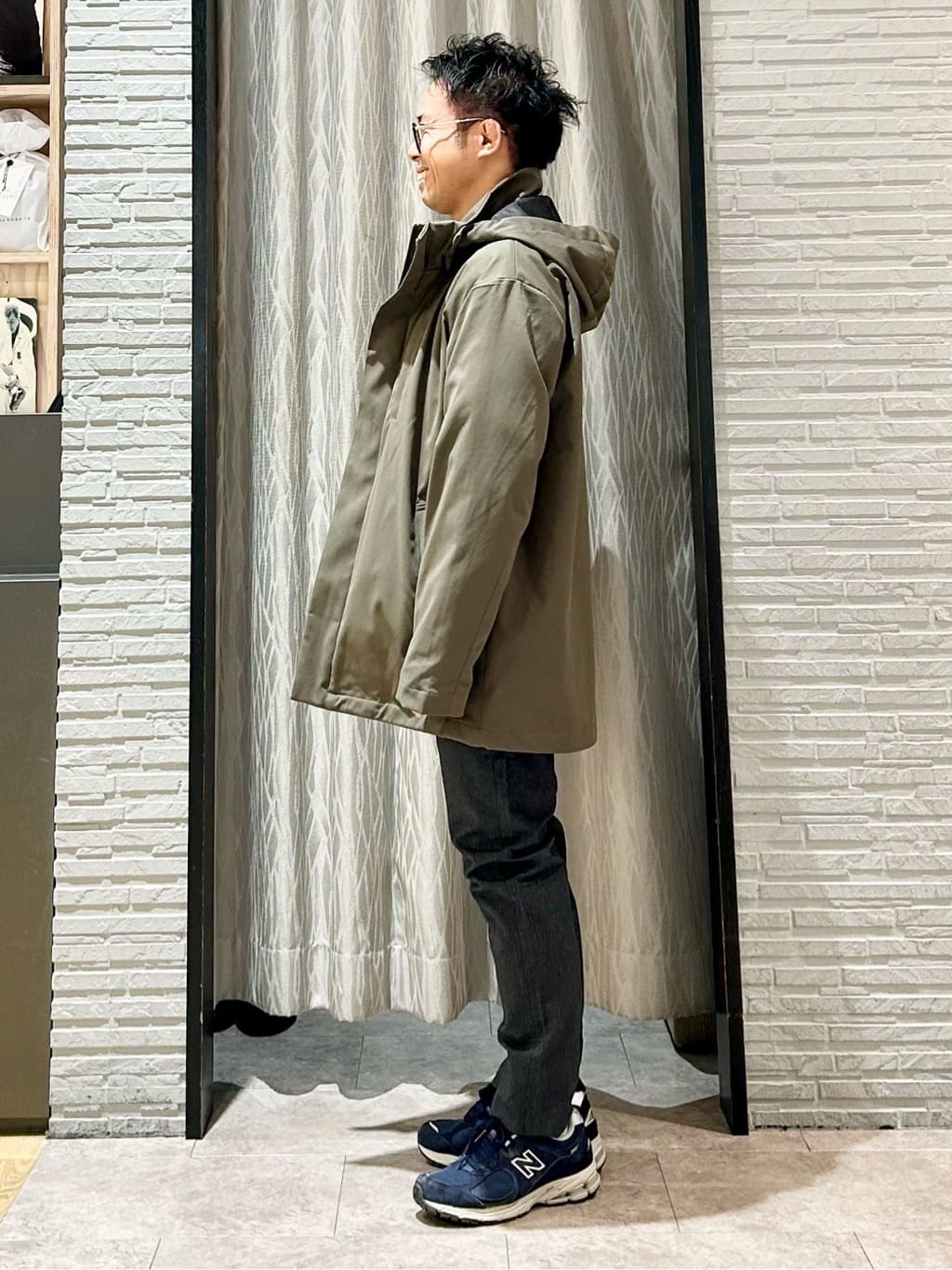 KENJI Iさんの「THE SHOP TK｜【3WAY】中綿ライナー付き カルゼコート　洗濯機OK/ON・OFF対応」を使ったコーディネート