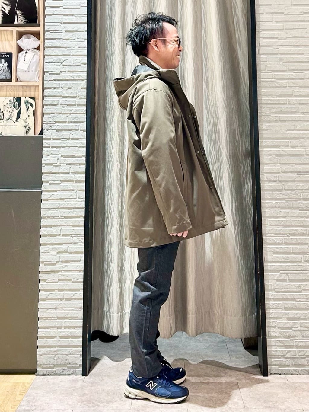 KENJI Iさんの「THE SHOP TK｜【3WAY】中綿ライナー付き カルゼコート　洗濯機OK/ON・OFF対応」を使ったコーディネート