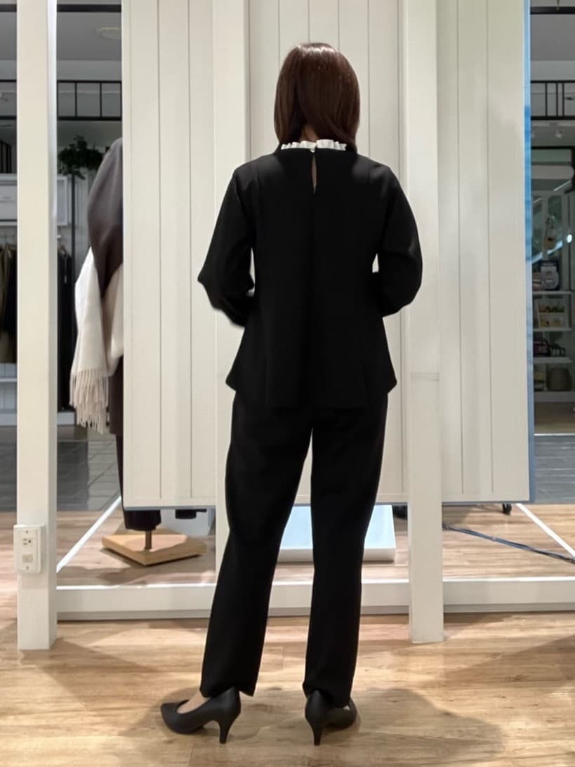 Fujitaさんの「Dessin｜【入卒/セレモニー/セットアップ可能】カットジョーゼット2WAYトップス」を使ったコーディネート