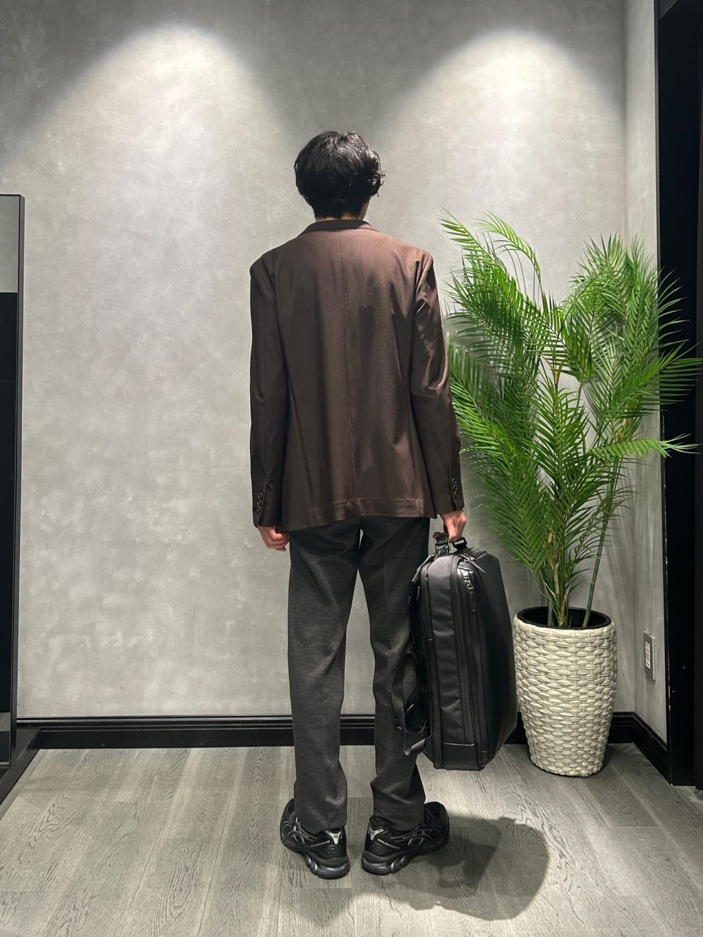 ruiさんの「TAKEO KIKUCHI｜【Sサイズ～】アンチピリング テーラードネック ニット」を使ったコーディネート