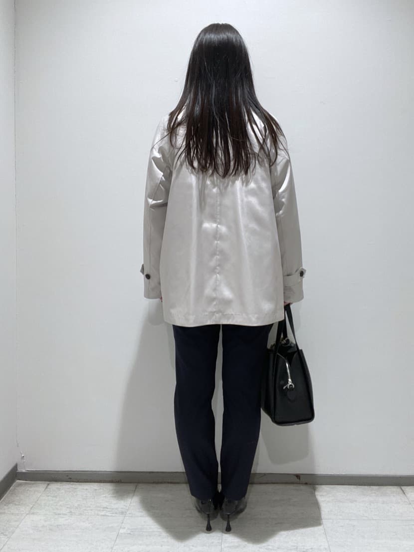 meiさんの「INDIVI｜【洗える／大人ラメ】カラーMIXボトルネックニット」を使ったコーディネート