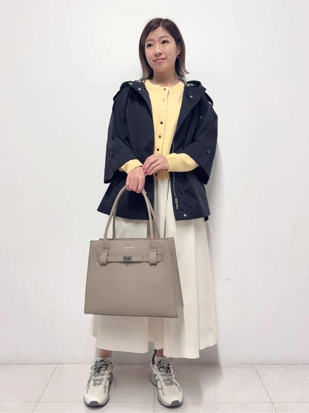 Nishijimaさんの「DRESSTERIOR｜【otonaMUSE5月号掲載/ウォッシャブル】タックギャザー スカート」を使ったコーディネート