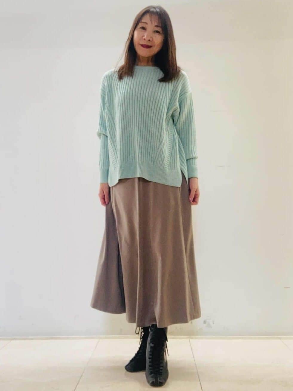 kurodaさんの「Reflect｜【SS-4Lサイズ／ウエスト調整可】フーデッドロングダウンコート」を使ったコーディネート