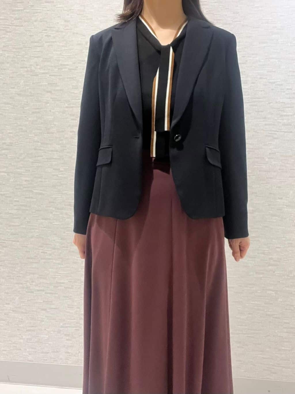 marikoさんの「Reflect｜【SS-4Lサイズ】匠ジャケット／ベーシックテーラード／WEB先行カラーあり」を使ったコーディネート