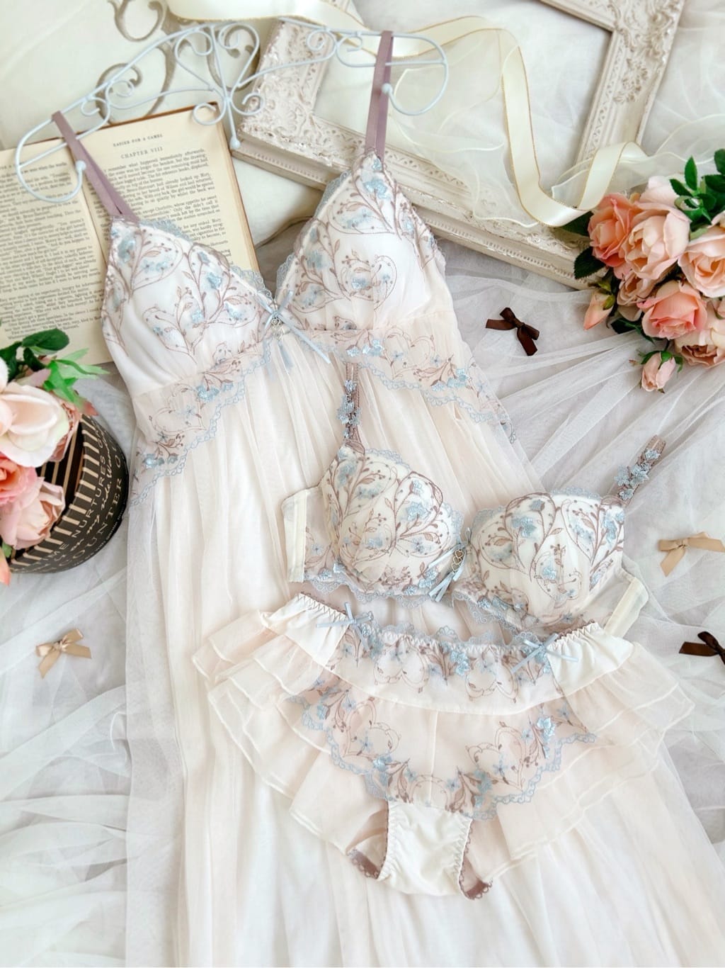 anさんの「Risa Magli｜フローチェ ブラジャー (D-F) ＜Sweet Rich（スウィートリッチ）＞」を使ったコーディネート