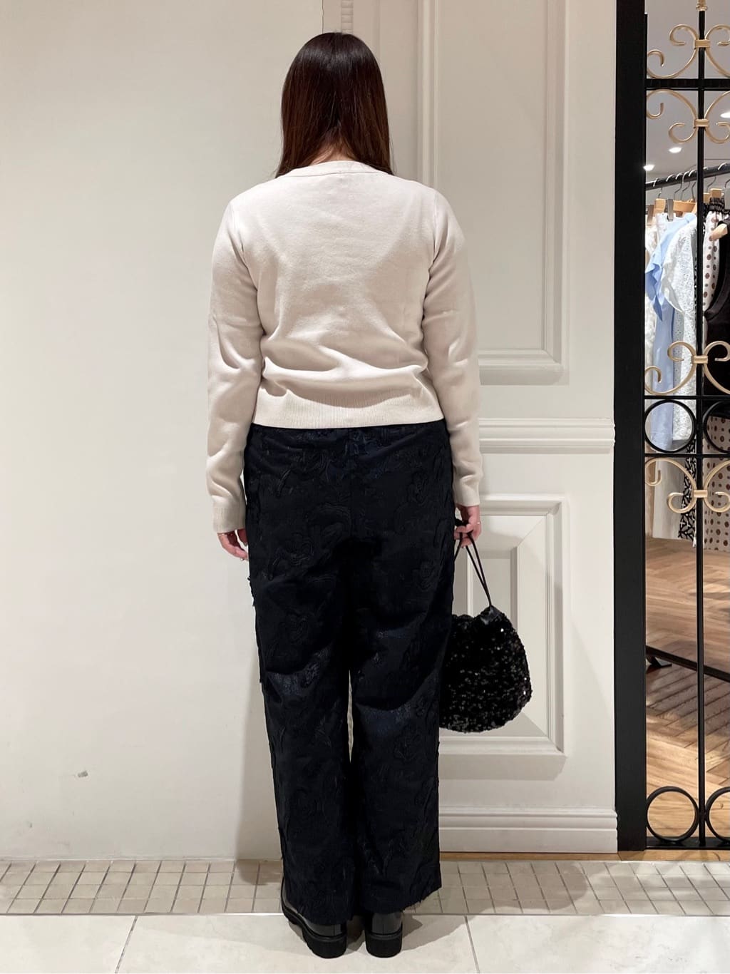minowaさんの「DRESSTERIOR｜◆ウォッシャブルコットンカシミヤカーディガン」を使ったコーディネート