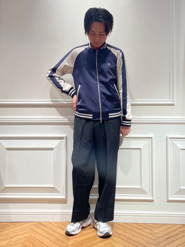 橋本さんの「DRESSTERIOR｜【MonoMax4月号掲載】ピストルラビット スカジャン」を使ったコーディネート