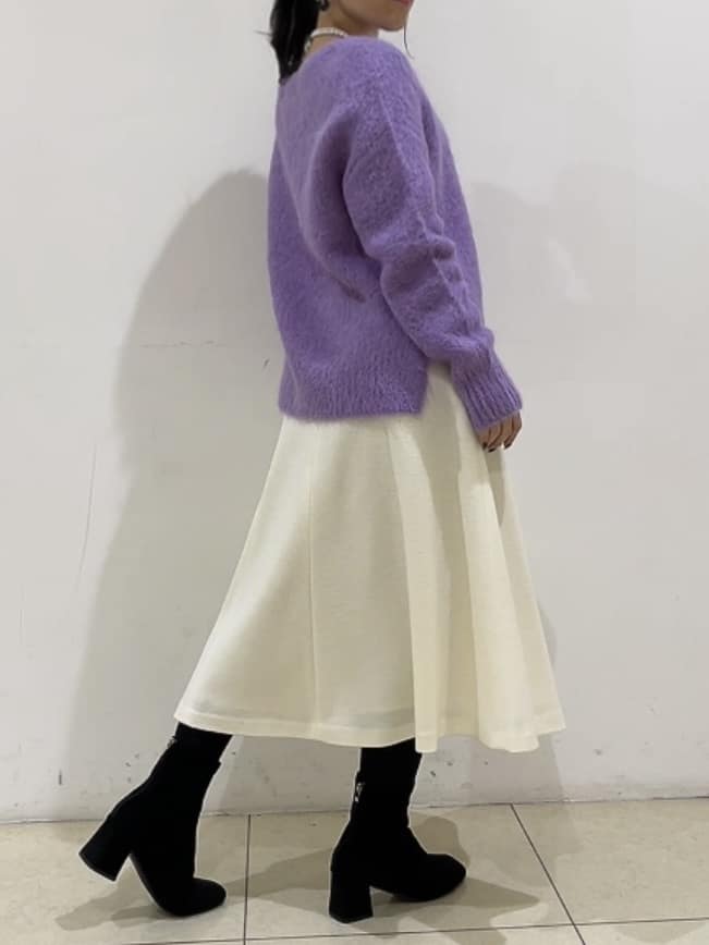 watanabeさんの「UNTITLED｜【ゆったり】アルパカ混シャギーニット」を使ったコーディネート