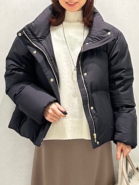 Miwaさんの「UNTITLED｜【トレンド/撥水機能/防寒】ショートダウンコート」を使ったコーディネート