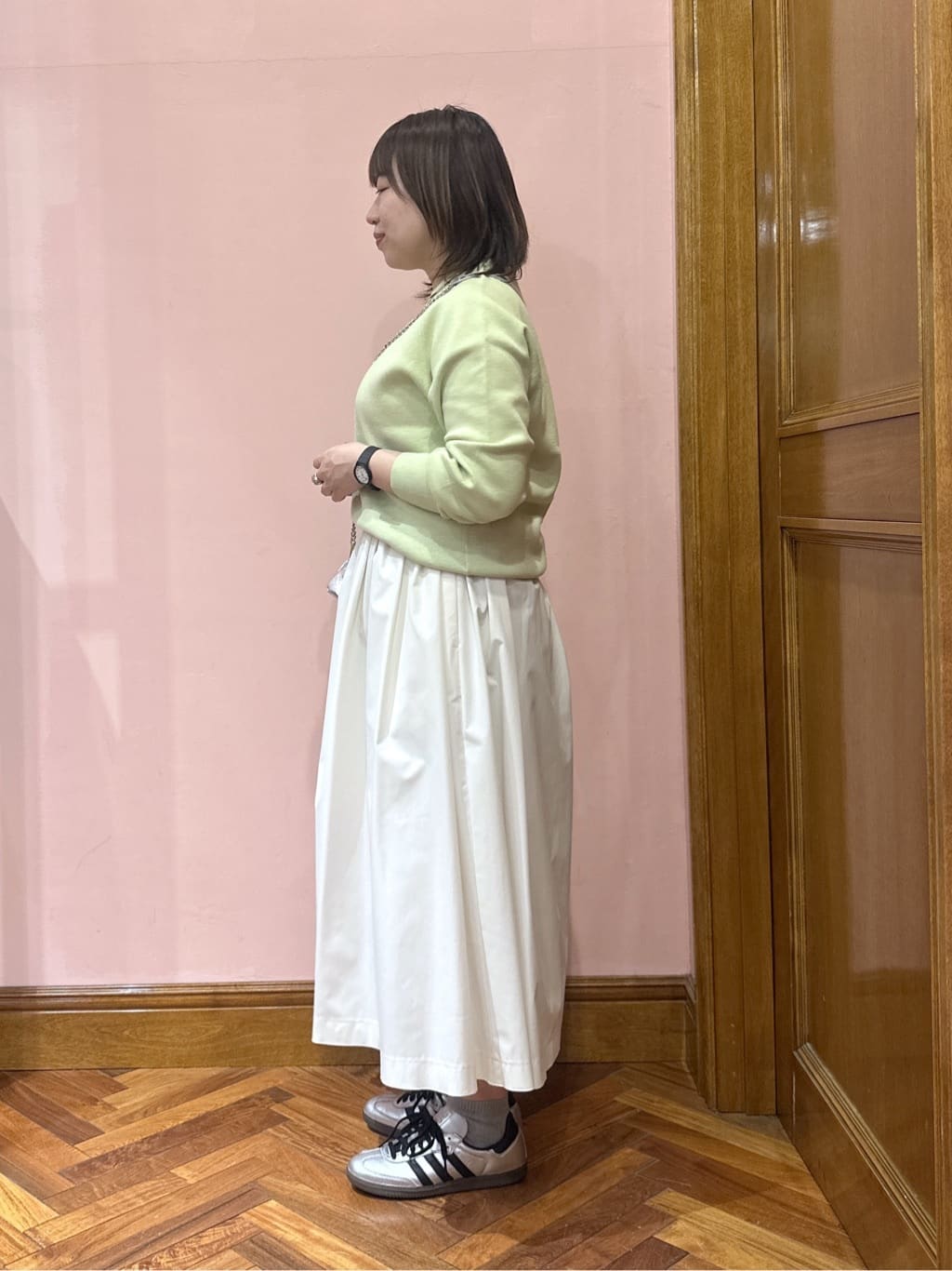 komatsuさんの「DRESSTERIOR｜【otonaMUSE5月号掲載/ウォッシャブル】タックギャザー スカート」を使ったコーディネート