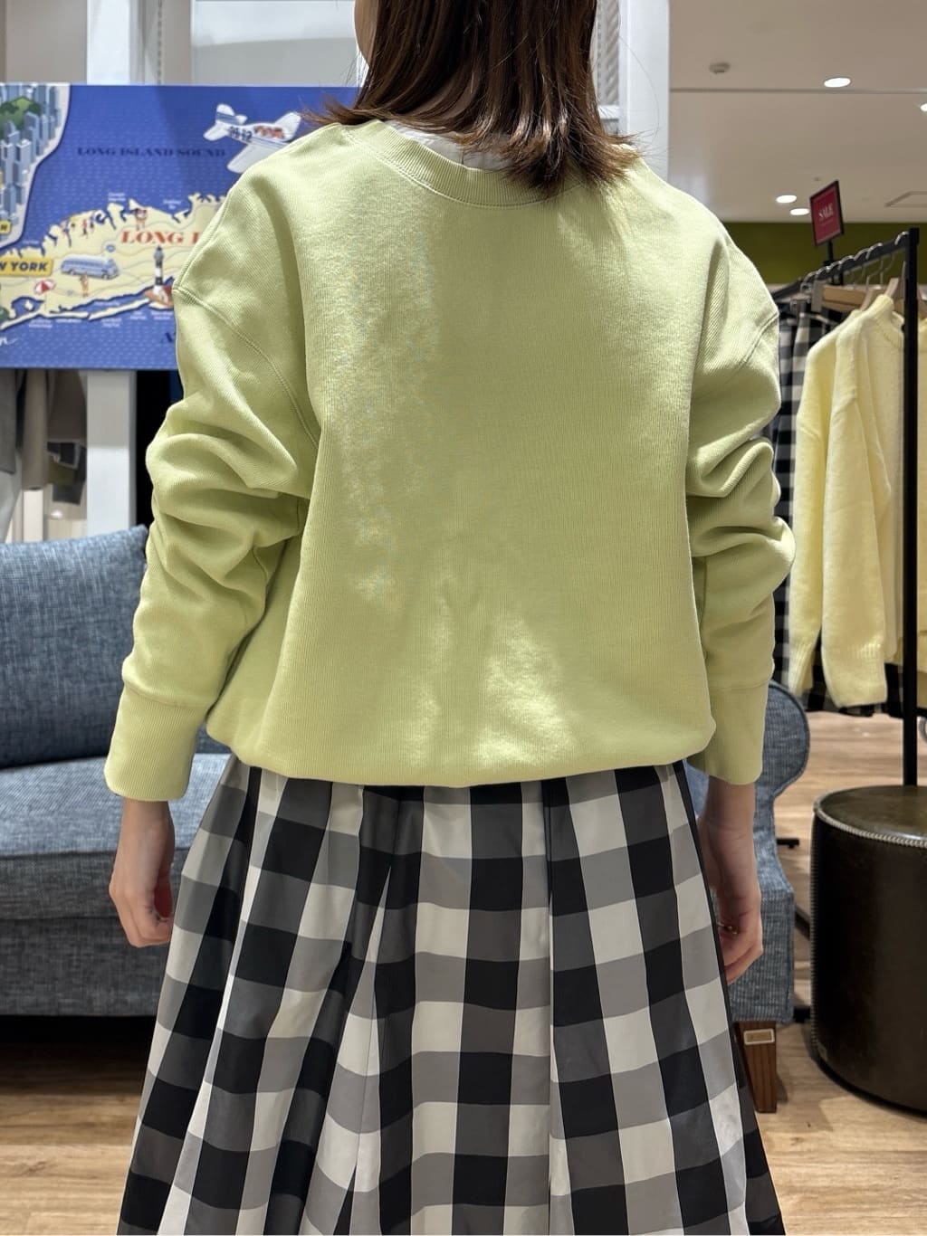risaさんの「Dessin｜【前後2WAY/洗える】ドロストリブカットソー」を使ったコーディネート