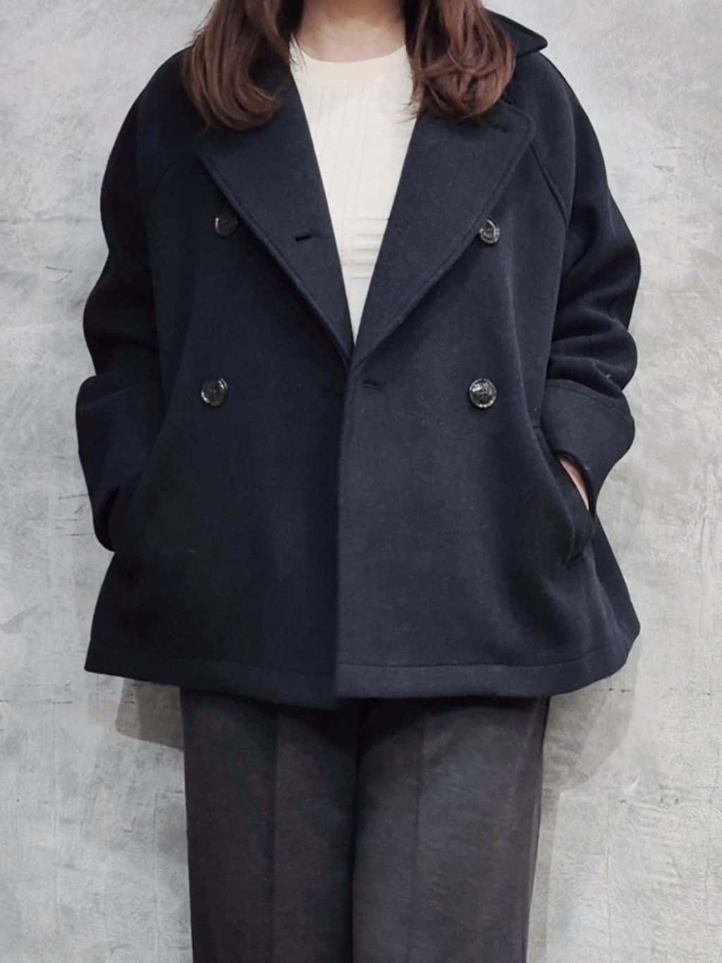 ひさえさんの「THE SHOP TK｜【優しい肌触り】カシミヤタッチ チェックニット　洗濯機OK」を使ったコーディネート