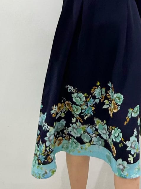 hayaseさんの「SunaUna｜【手洗い可】花柄パネルワンピース」を使ったコーディネート