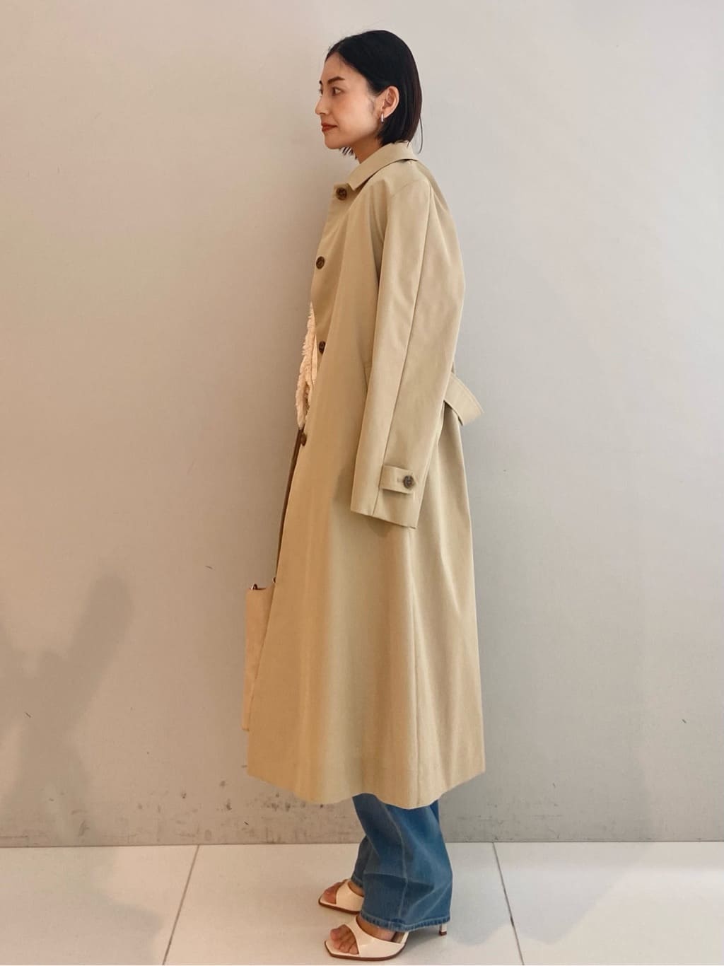 AYAさんの「UNTITLED｜◆【はっ水/洗える】タスランステンカラーコート」を使ったコーディネート