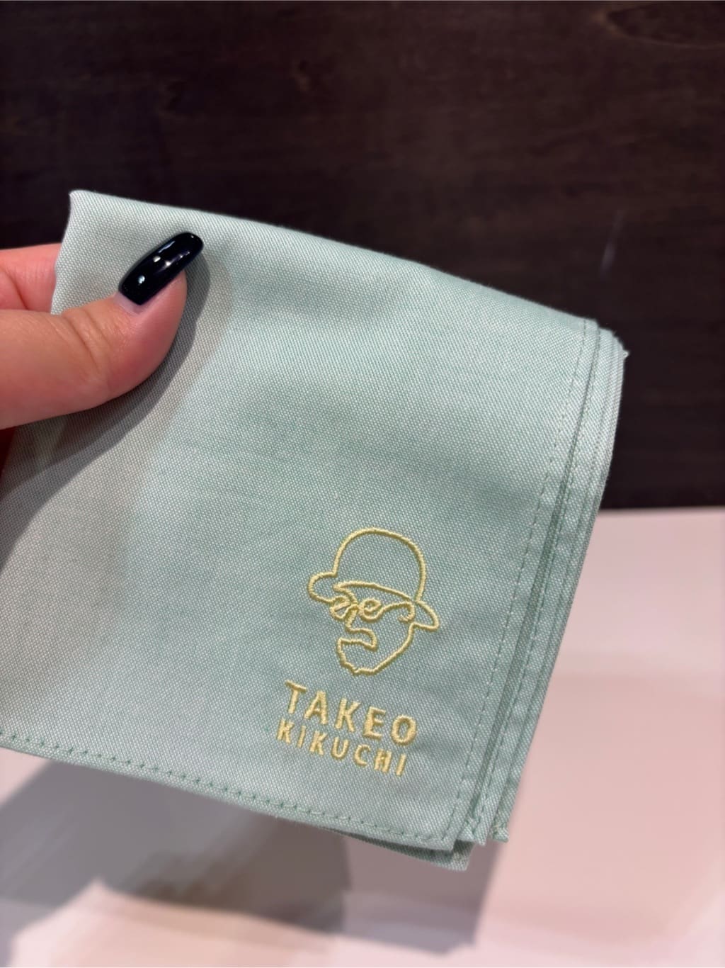 ヒナさんの「TAKEO KIKUCHI｜シャンブレーハンカチ」を使ったコーディネート
