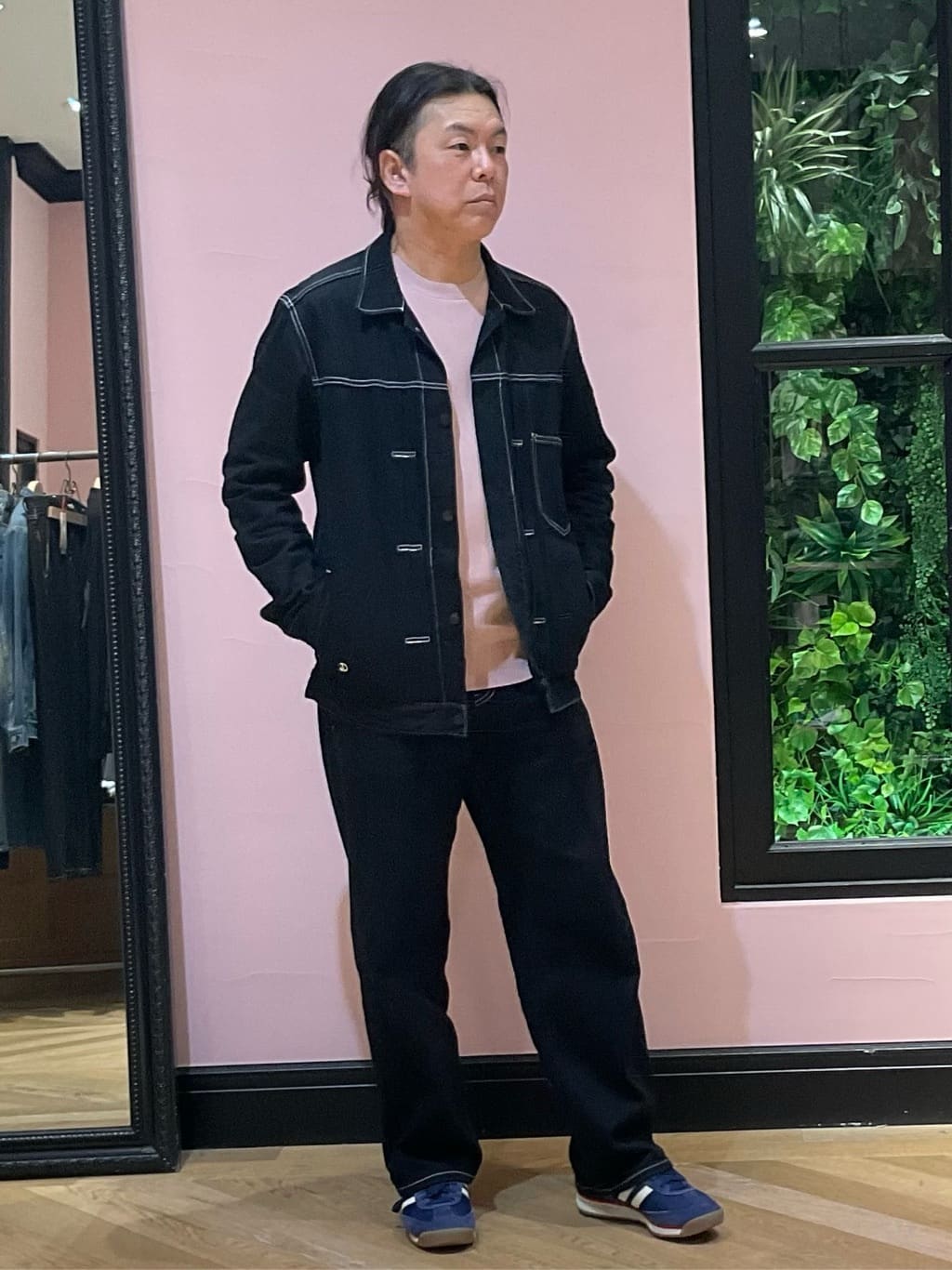Nagaseさんの「DRESSTERIOR｜【セットアップ可】CONEデニム ワイドパンツ」を使ったコーディネート