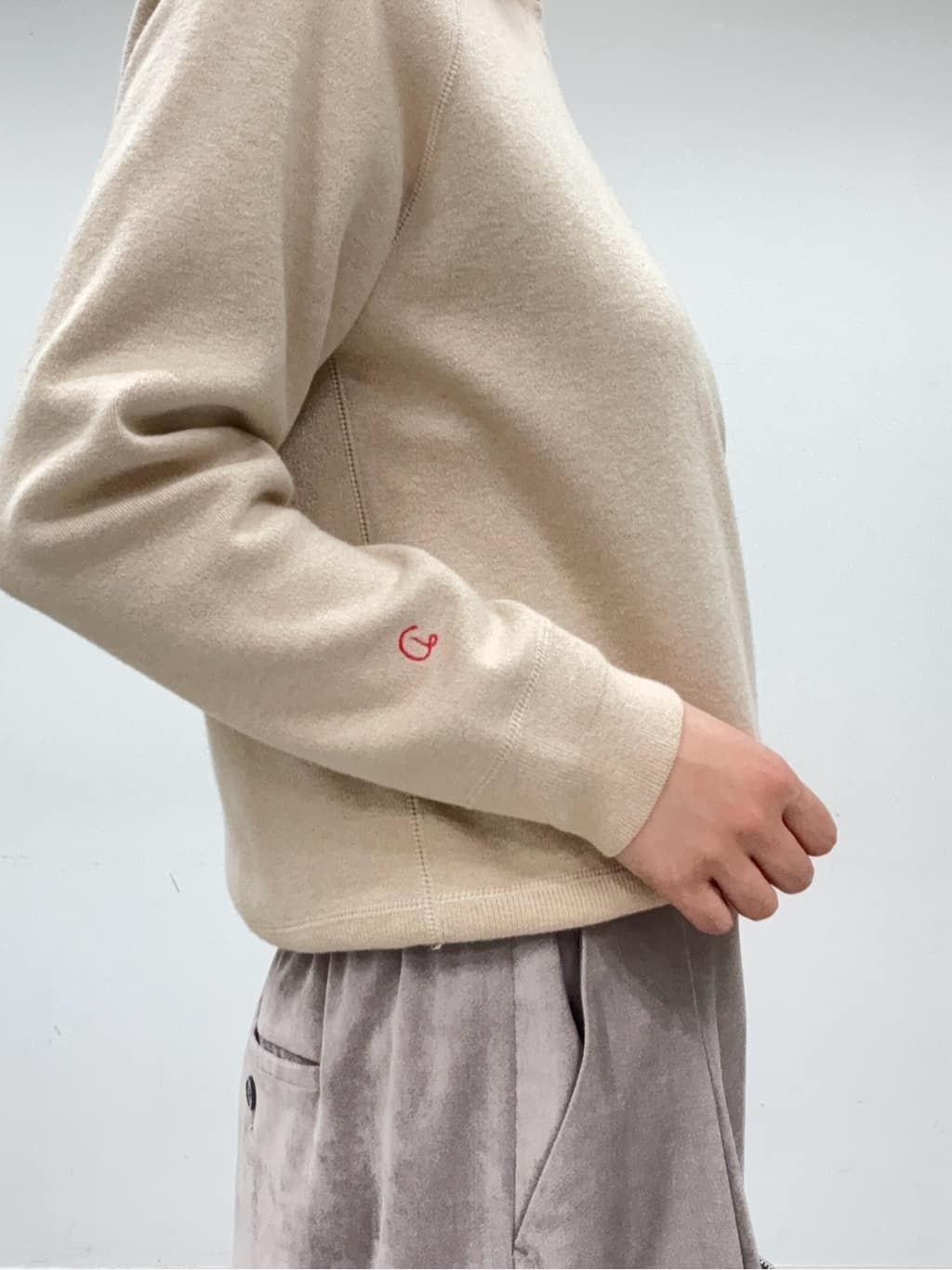 BUNさんの「DRESSTERIOR｜◆ウォッシャブル コットンカシミヤ混ニット」を使ったコーディネート