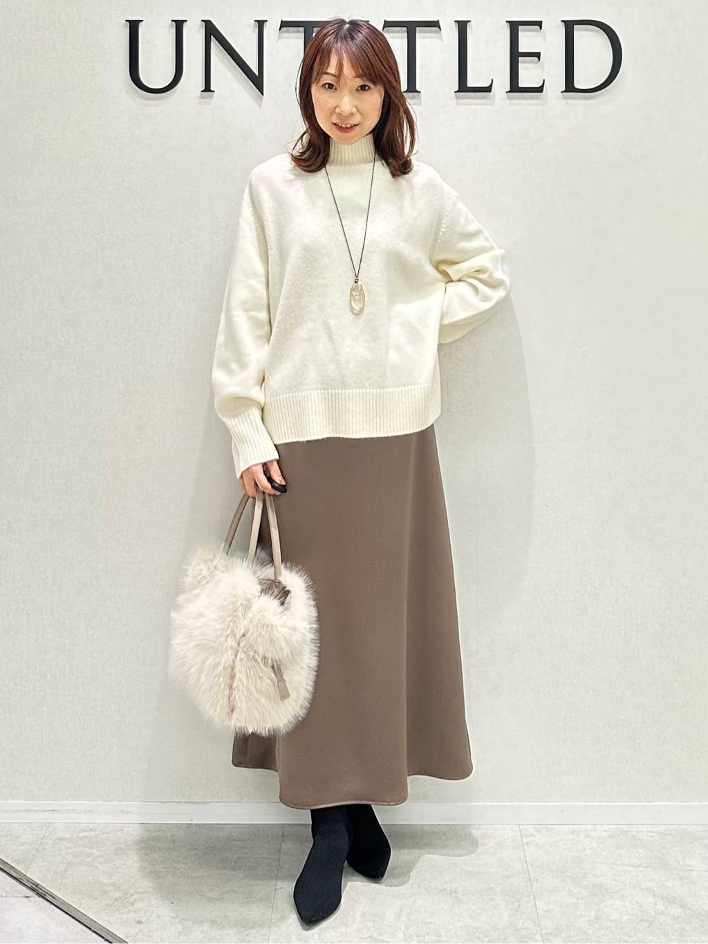Miwaさんの「UNTITLED｜【トレンド/撥水機能/防寒】ショートダウンコート」を使ったコーディネート