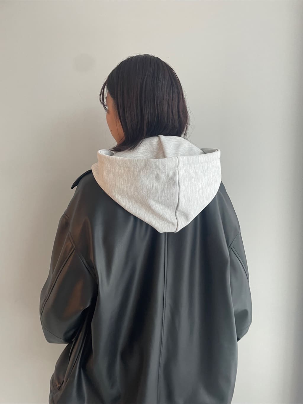 abeさんの「tk.TAKEO KIKUCHI｜シンセティックレザーフライトジャケット」を使ったコーディネート