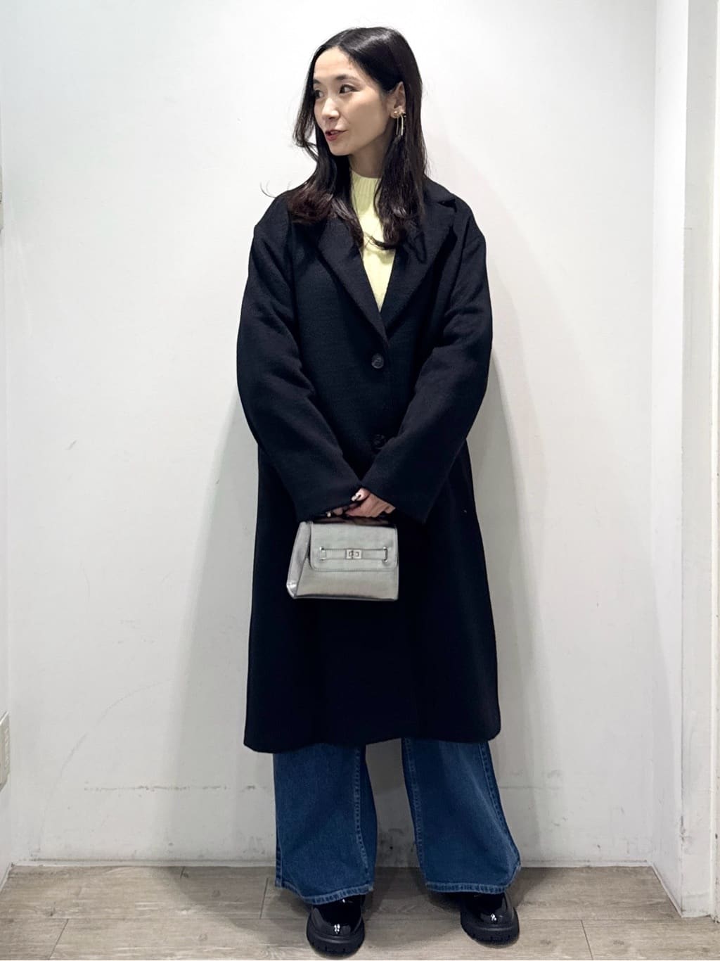 yuicciさんの「OPAQUE.CLIP｜ふわふわハイネックニット【洗濯機OK】」を使ったコーディネート
