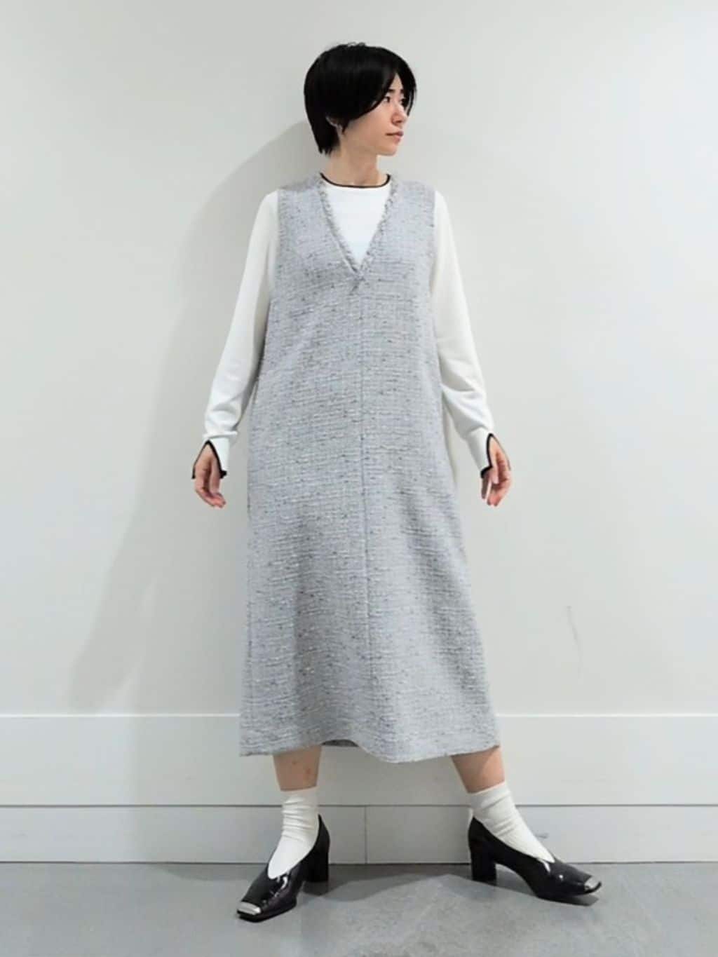 ミズタさんの「UNTITLED｜【アンサンブル可/洗える】ウォームスパンニット」を使ったコーディネート