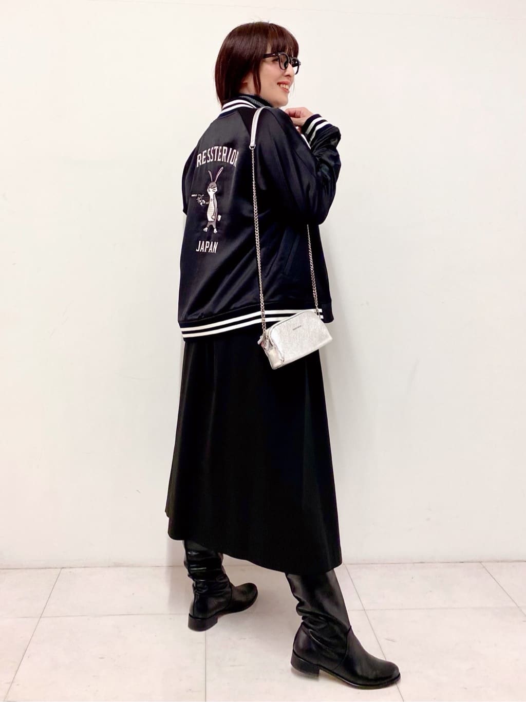 Sawaguchiさんの「DRESSTERIOR｜【MonoMax4月号掲載】ピストルラビット スカジャン」を使ったコーディネート