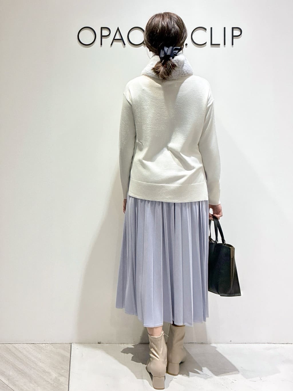もんちゃんさんの「OPAQUE.CLIP｜ベーシックショートブーツ【THEシリーズ／抗菌防臭加工】」を使ったコーディネート