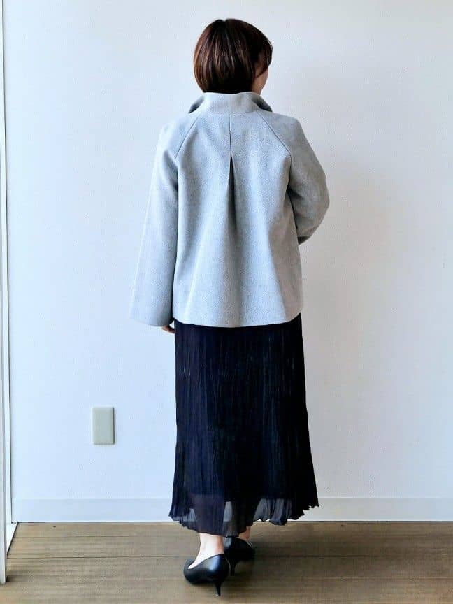 やじまさんの「UNTITLED｜【着回しが効く／オンオフアウター】ウールショートコート」を使ったコーディネート