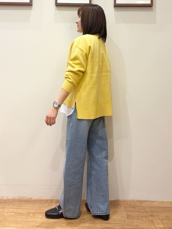 きっちょんさんの「SHOO･LA･RUE｜【高レビュー/洗濯機可/S-LL】さらに軽くなった スポンディッシュ裾フェイクトップス」を使ったコーディネート