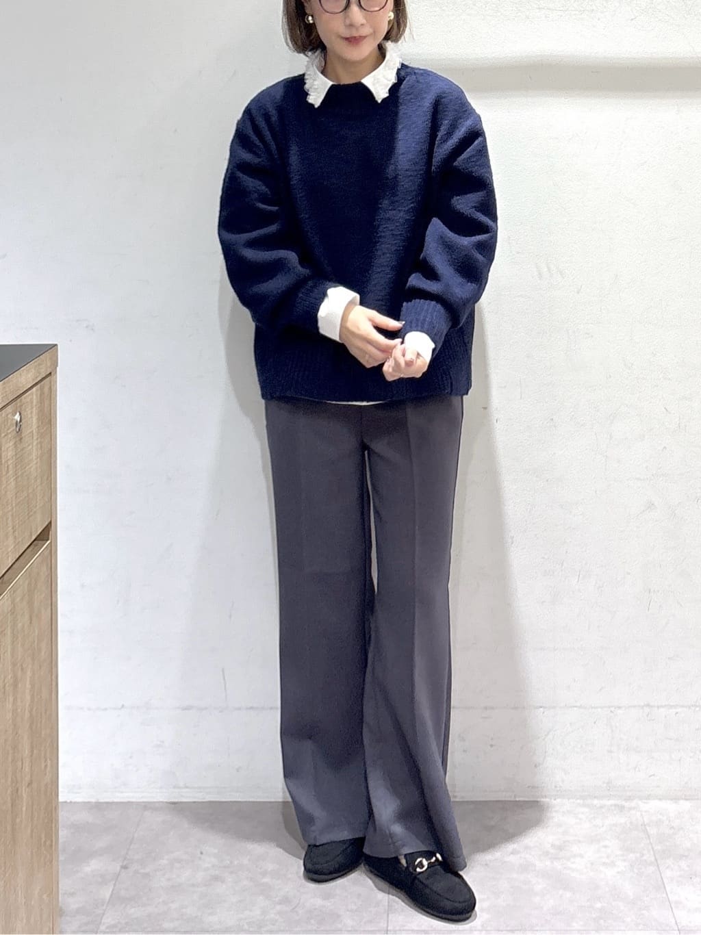 たけねぇさんの「OPAQUE.CLIP｜ふわふわハイネックニット【洗濯機OK】」を使ったコーディネート