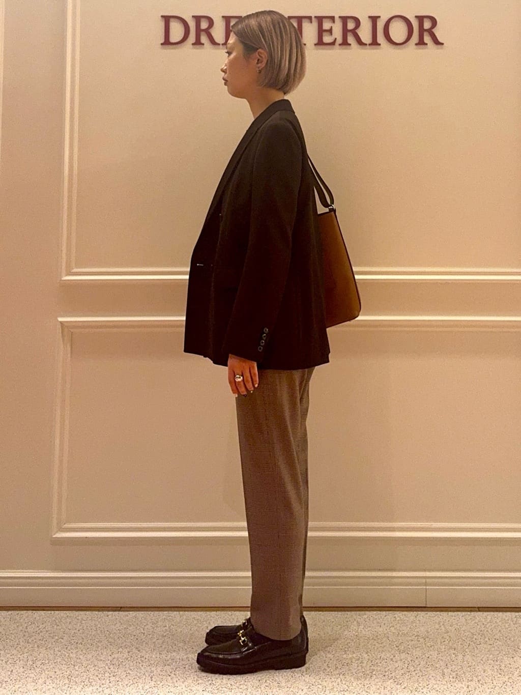 renaさんの「DRESSTERIOR｜◆テーパードパンツ」を使ったコーディネート