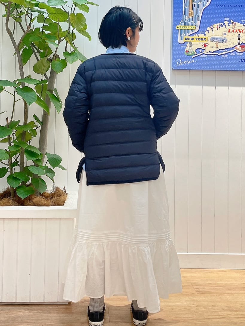 mikaさんの「Dessin｜【洗える】フリルネックブラウス」を使ったコーディネート