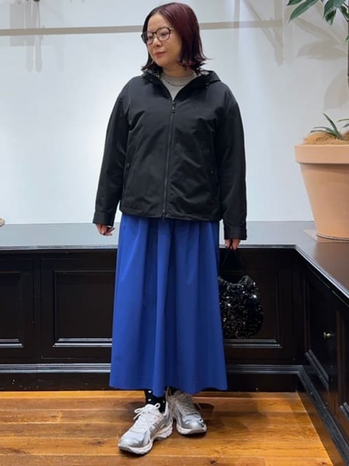 Asamiさんの「DRESSTERIOR｜【ウォッシャブル/撥水素材】撥水ツイル マウンテンパーカー」を使ったコーディネート