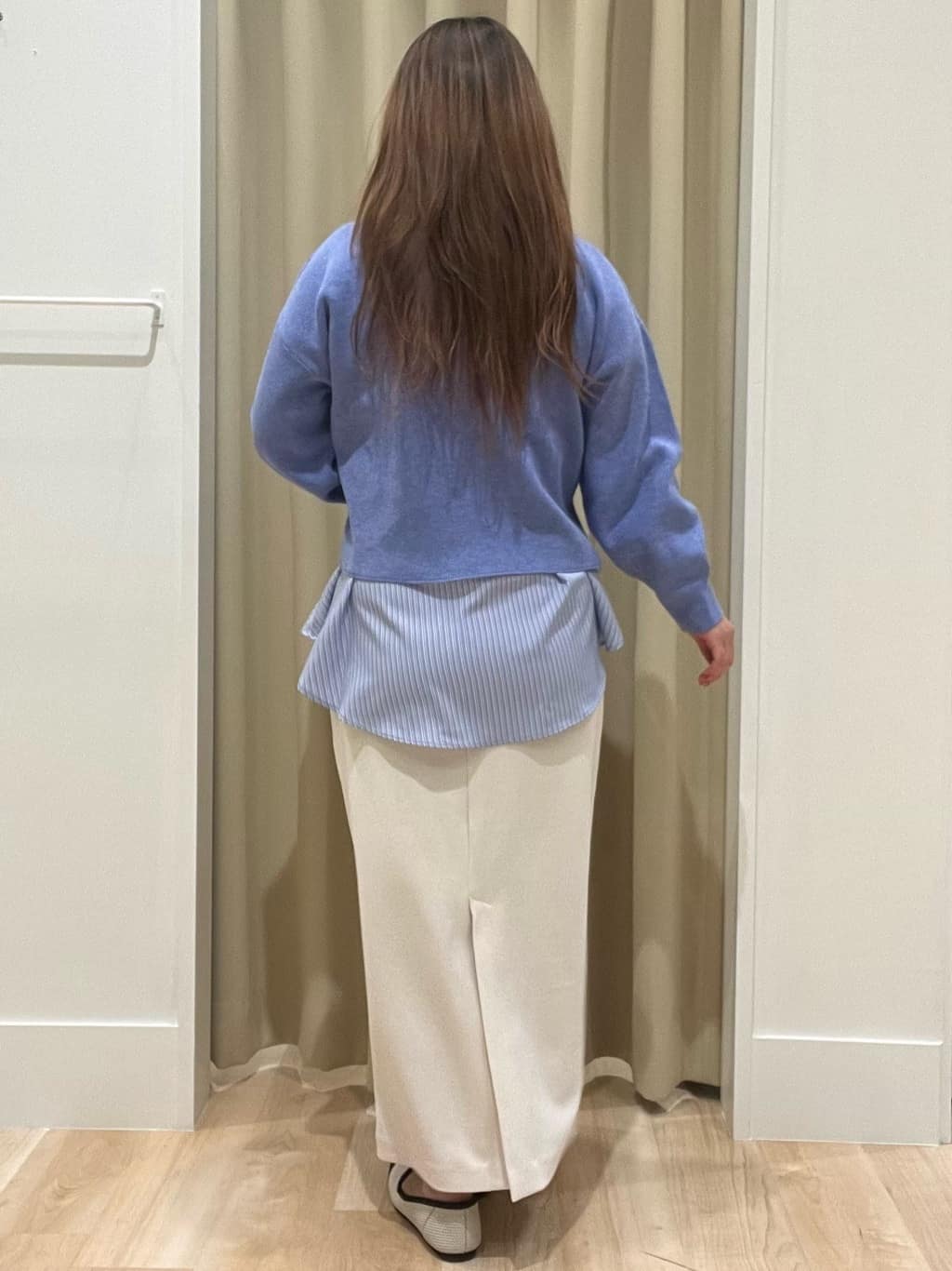 たまさんの「grove｜【人間工学】洗えるニットパンプス」を使ったコーディネート