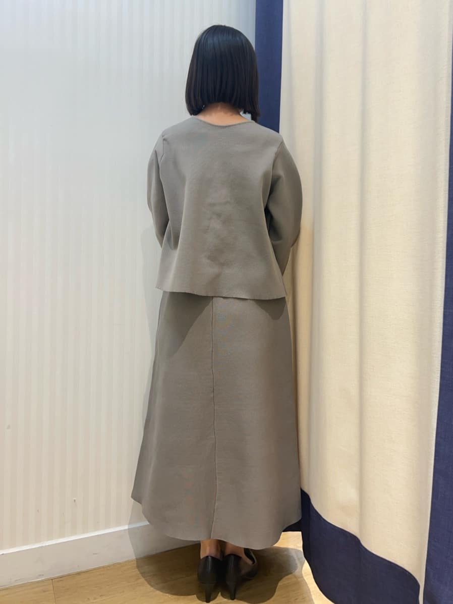 momoさんの「Dessin｜【入卒/セレモニー/単品使い2WAY可能】ニットセットアップ」を使ったコーディネート