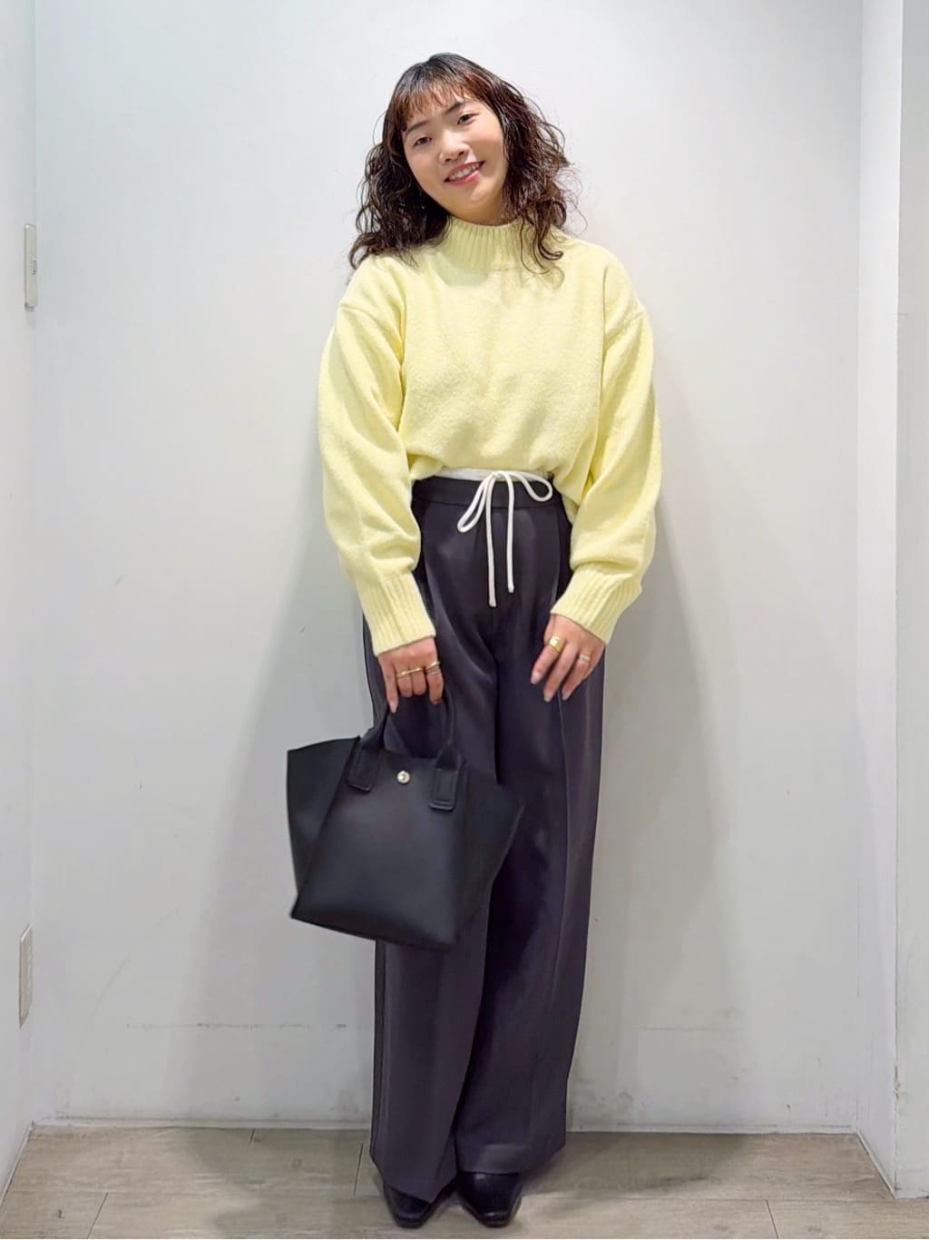 sumicaさんの「OPAQUE.CLIP｜ふわふわハイネックニット【洗濯機OK】」を使ったコーディネート