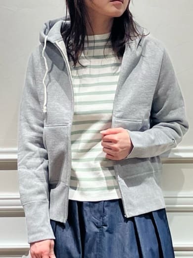 TSUKUIさんの「DRESSTERIOR｜◆【ウォッシャブル】コットンフルニードルボーダーニット」を使ったコーディネート