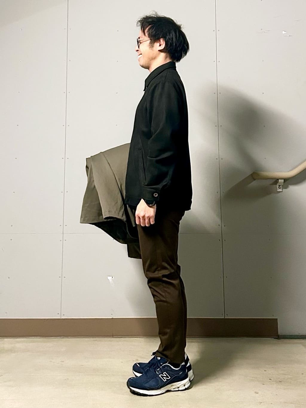 KENJI Iさんの「THE SHOP TK｜【3WAY】中綿ライナー付き カルゼコート　洗濯機OK/ON・OFF対応」を使ったコーディネート