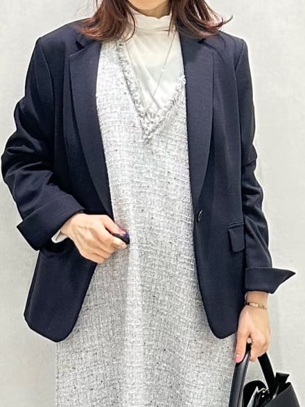 Miwaさんの「UNTITLED｜【スタイリッシュ／オンオフ兼用】ウールチェスターコート」を使ったコーディネート