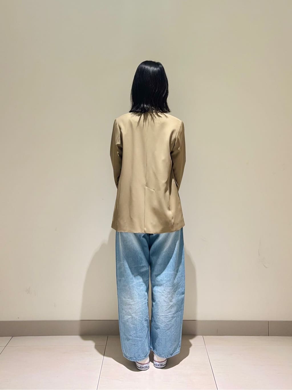 mayuさんの「Dessin｜【洗える】シャツテールロングTシャツ」を使ったコーディネート