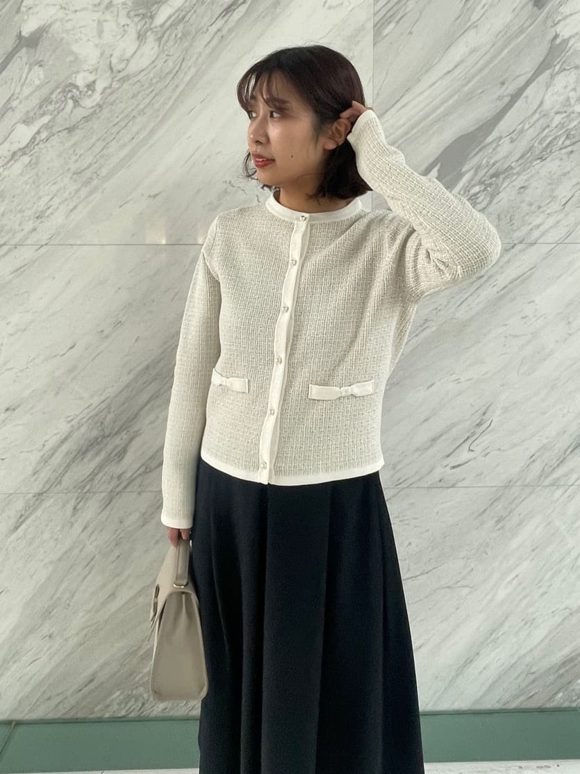 abeさんの「Couture brooch｜ダブルリボンパンプス」を使ったコーディネート