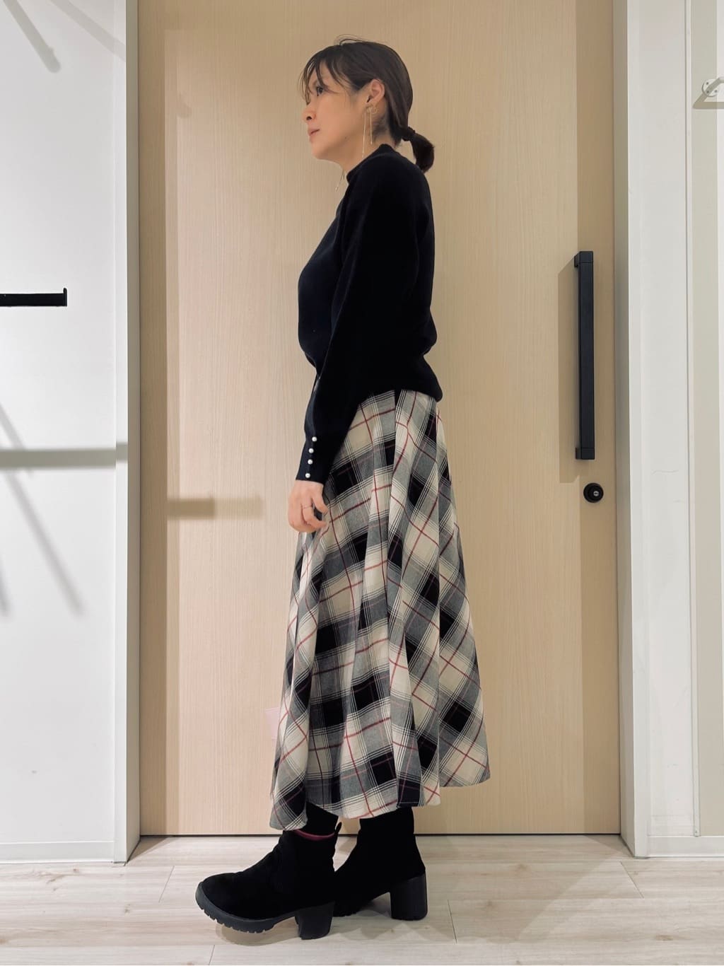 funafunaさんの「SHOO･LA･RUE｜【軽量/高レビュー】見た目よりもたっぷり入る ふわっと軽い3層ショルダー」を使ったコーディネート