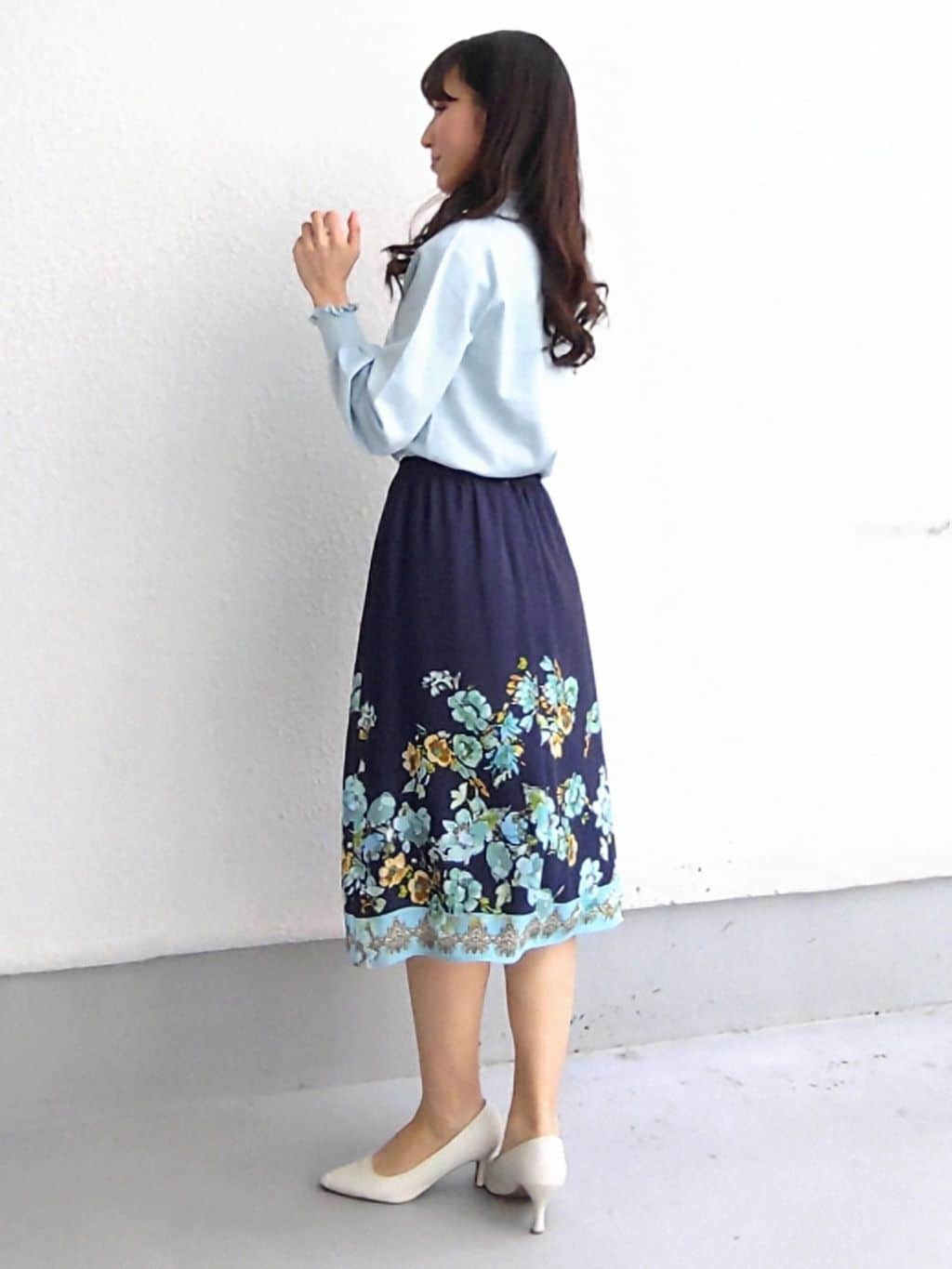keinaさんの「SunaUna｜【SS～Lサイズ展開／6色展開】パール調ニット」を使ったコーディネート