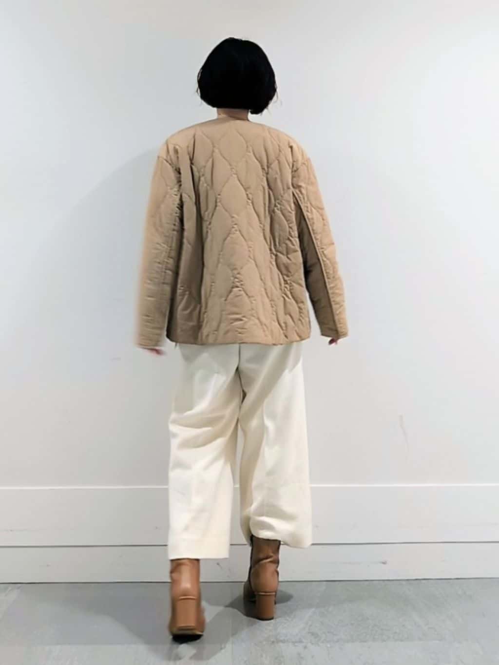 ミズタさんの「UNTITLED｜【洗える】モックネックミラノリブニット」を使ったコーディネート