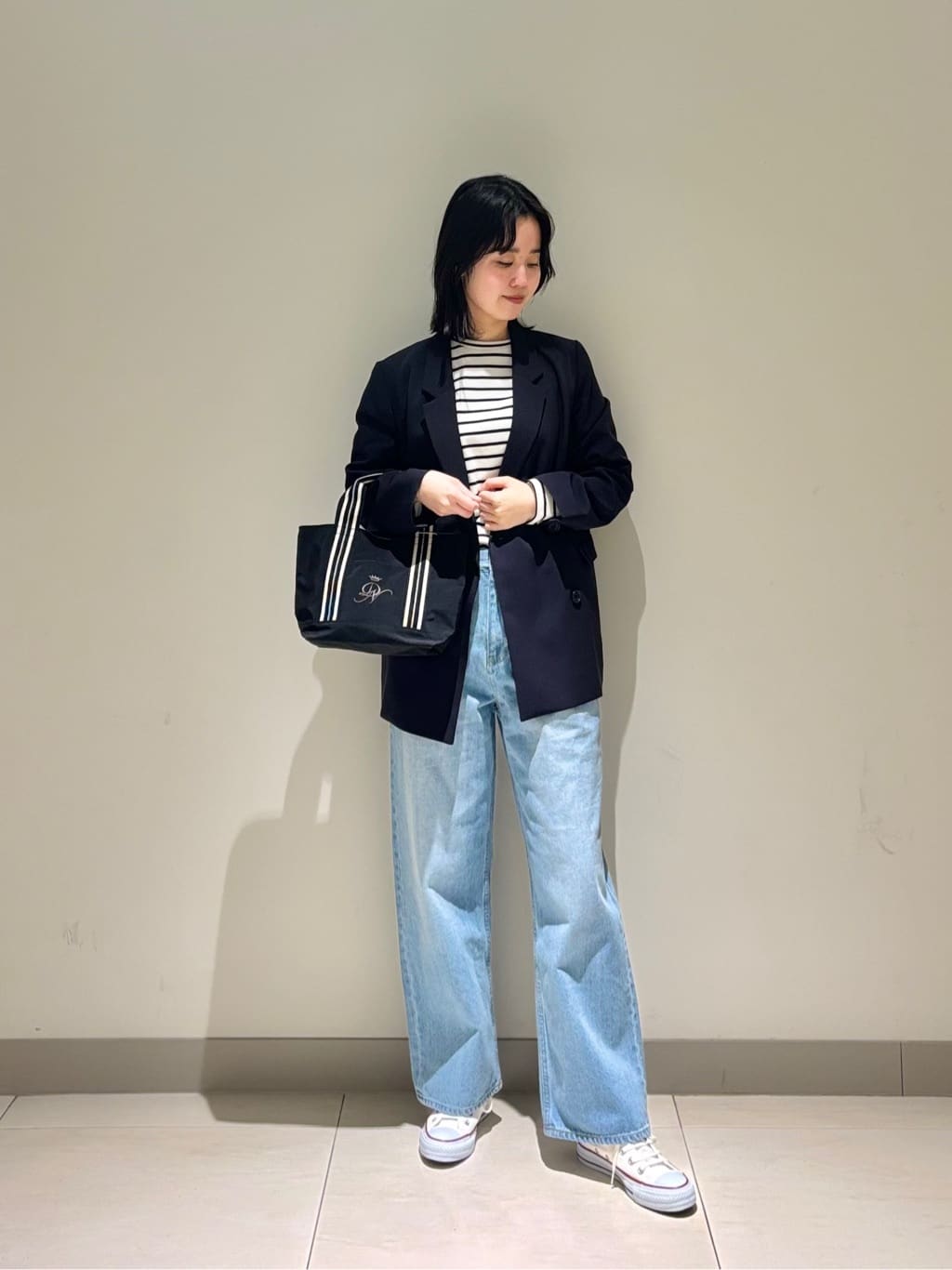 mayuさんの「Dessin｜【入卒/セレモニー/お仕事/セットアップ可能】ダブルジャケット」を使ったコーディネート